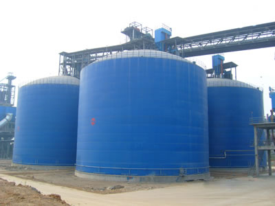 同江水泥钢板库改造