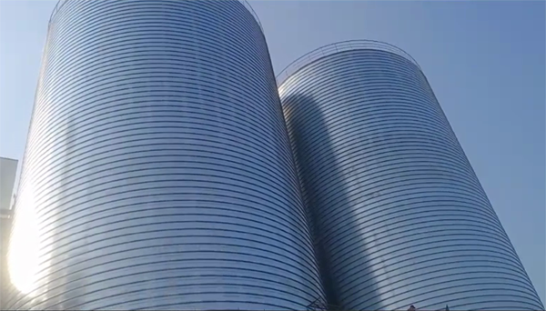 同江2座混凝土高架卷板仓